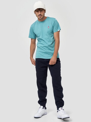 Mikon Shirt 'Eis' in Blauw