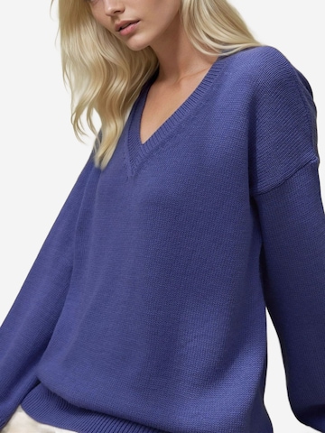 Pull-over oversize Hiccup en bleu