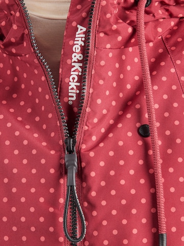 alife & kickin Winter jacket 'LilouAK' in Red