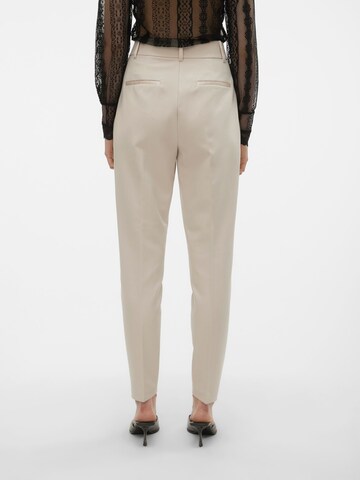 VERO MODA Slimfit Pantalon 'Holly' in Grijs: voorkant