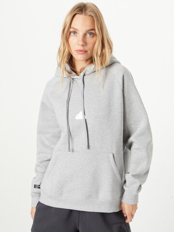 Sweat de sport ADIDAS SPORTSWEAR en gris : devant