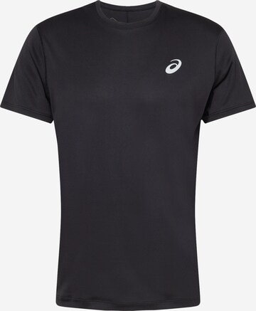 T-Shirt fonctionnel ASICS en noir : devant