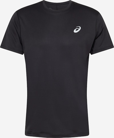 ASICS T-Shirt fonctionnel en noir / argent, Vue avec produit