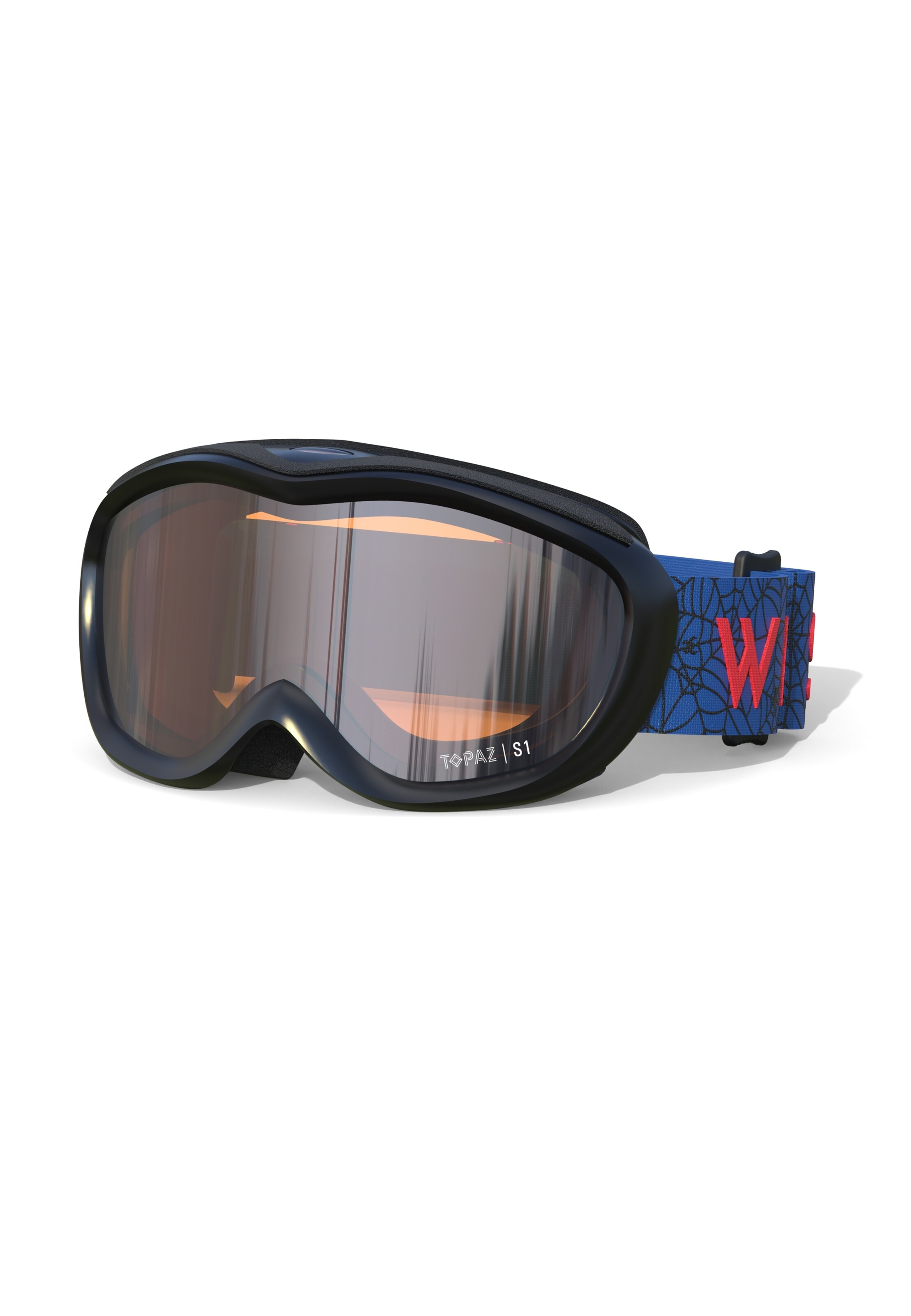 Whistler Skibrille 'Mauga' in Blau: Vorderseite