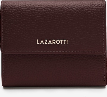 Lazarotti Portemonnaie 'Bologna' in Rot: Vorderseite
