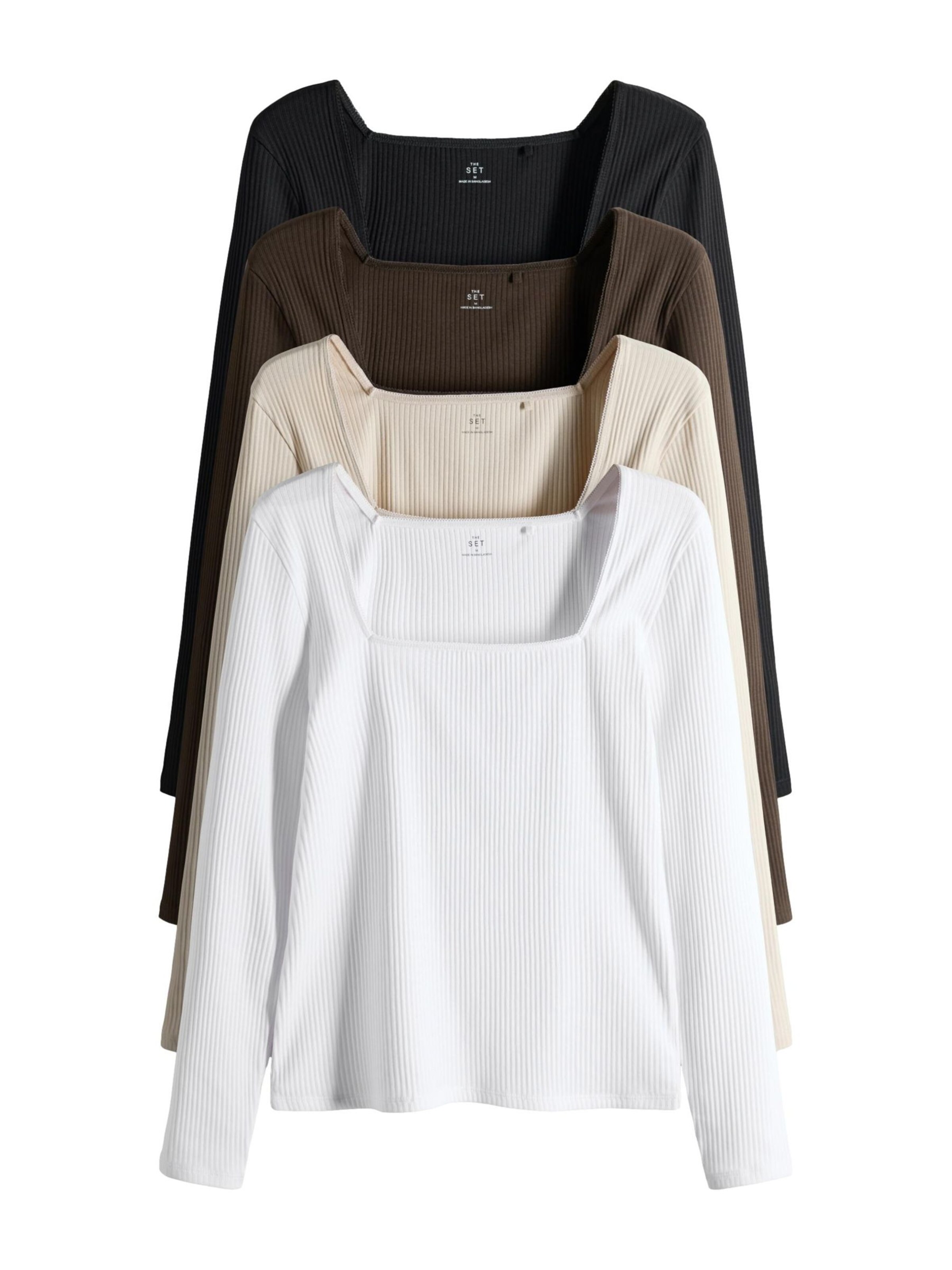 The Set Shirt in Mixed colors: front