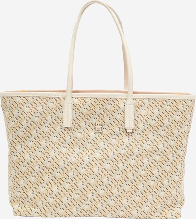 TOMMY HILFIGER Shopper en beige / marrón / oro / naranja, Vista del producto