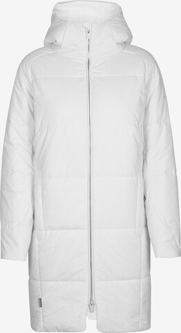 Veste outdoor 'MerinoLoft' ICEBREAKER en blanc : devant