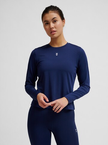 Hummel Performance shirt in Blue: front
