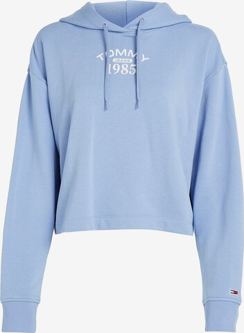 Sweat-shirt Tommy Jeans en bleu : devant