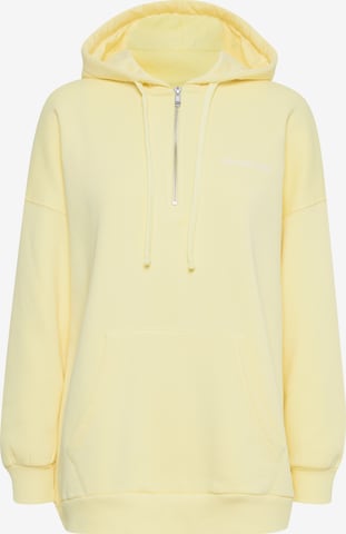 The Jogg Concept Sweatshirt in Yellow: front