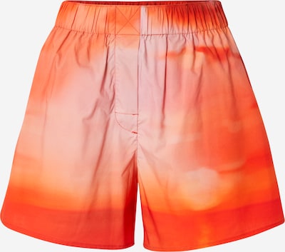 WEEKDAY Pantalón 'Ava' en naranja / coral / blanco, Vista del producto