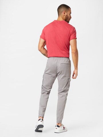 HOLLISTER Tapered Cargo trousers 'SHARKSKIN' in Grey