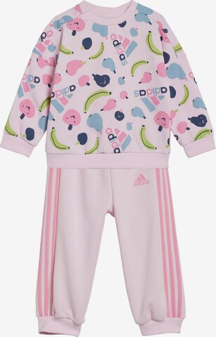 ADIDAS SPORTSWEAR Trainingspak in Roze: voorkant