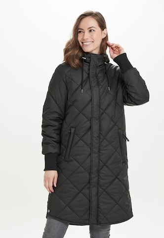 Weather Report Outdoor Jacket 'Matilde' in Black: front