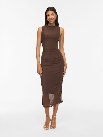 Robe 'VIFunda' VILA en marron : devant