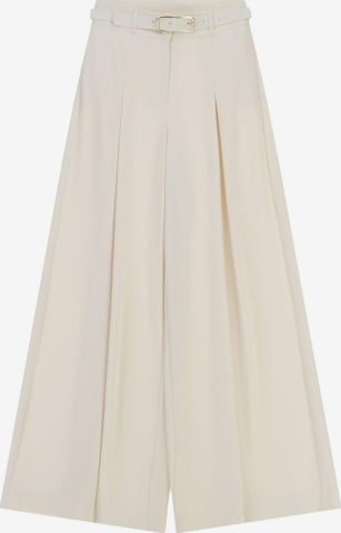 IMPERIAL Pants 'PANTALONE A PALAZZO' in White: front