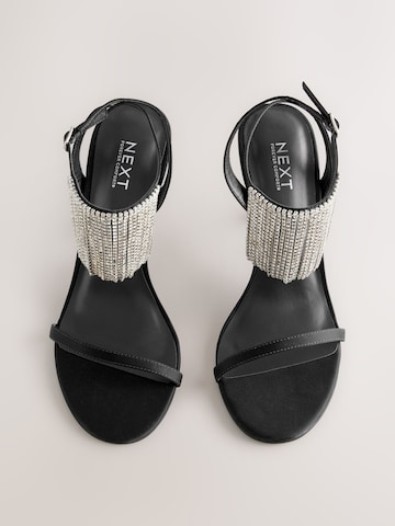 Next Strap sandal 'Forever Comfort®' in Black