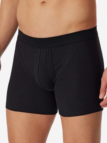 SCHIESSER Boxer shorts 'Cotton Essentials Authentic' in Black