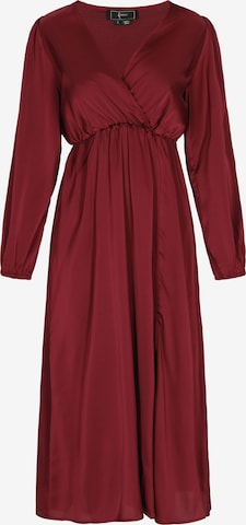 Robe faina en rouge : devant