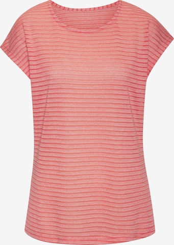 T-shirt VIVANCE en orange : devant