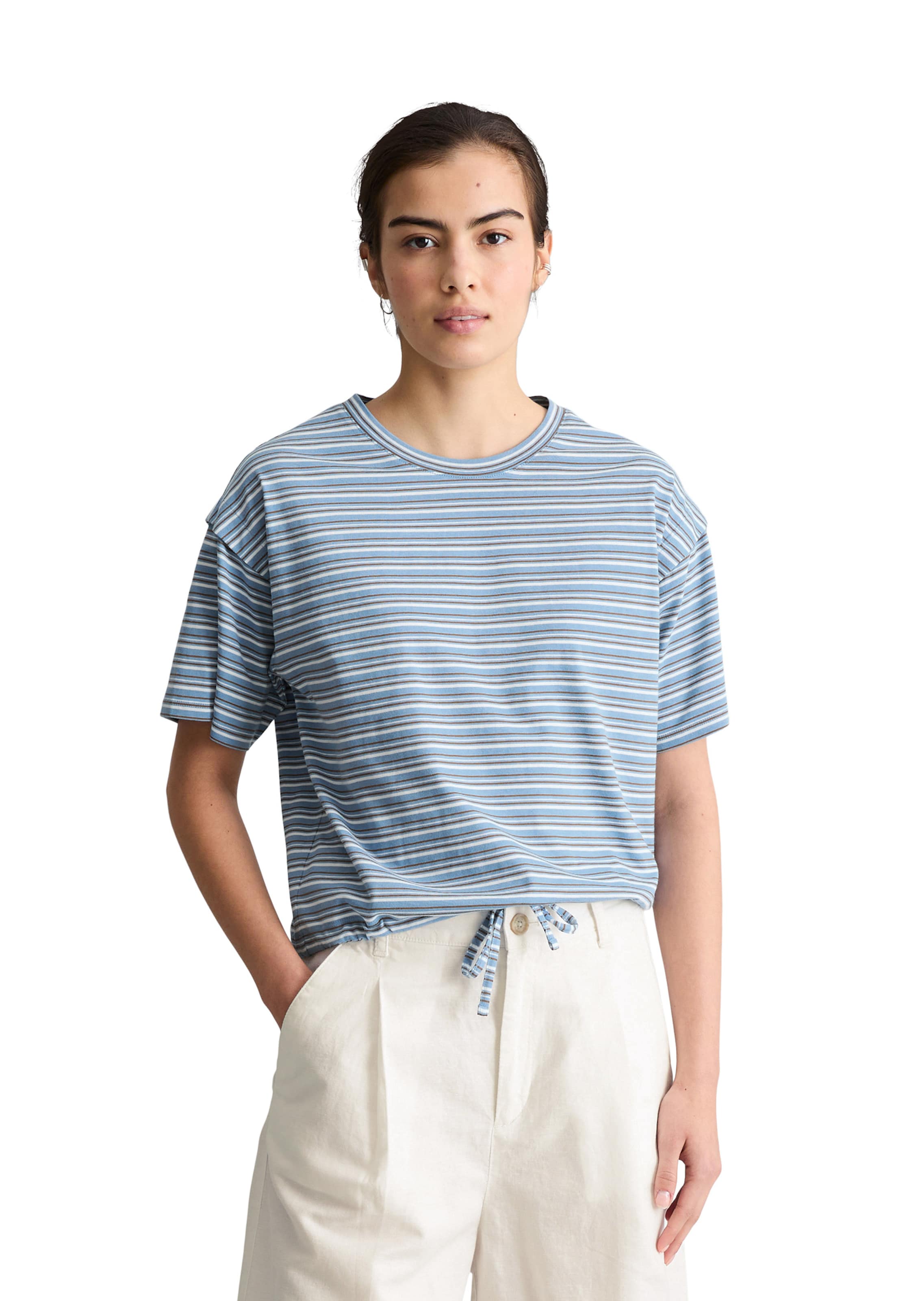 T-shirt Marc O'Polo DENIM en bleu : devant
