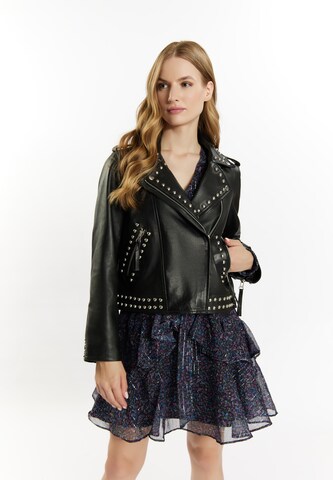 Veste mi-saison 'Altiplano' DreiMaster Vintage en noir : devant