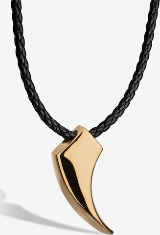 SERASAR Ketting 'Wolf' in Goud: voorkant