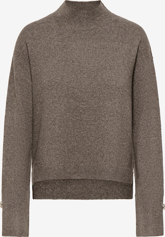 JDY Pullover 'JDYSABRINA' in Braun: Vorderseite