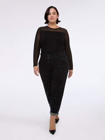 Effilé Jean Fiorella Rubino en noir