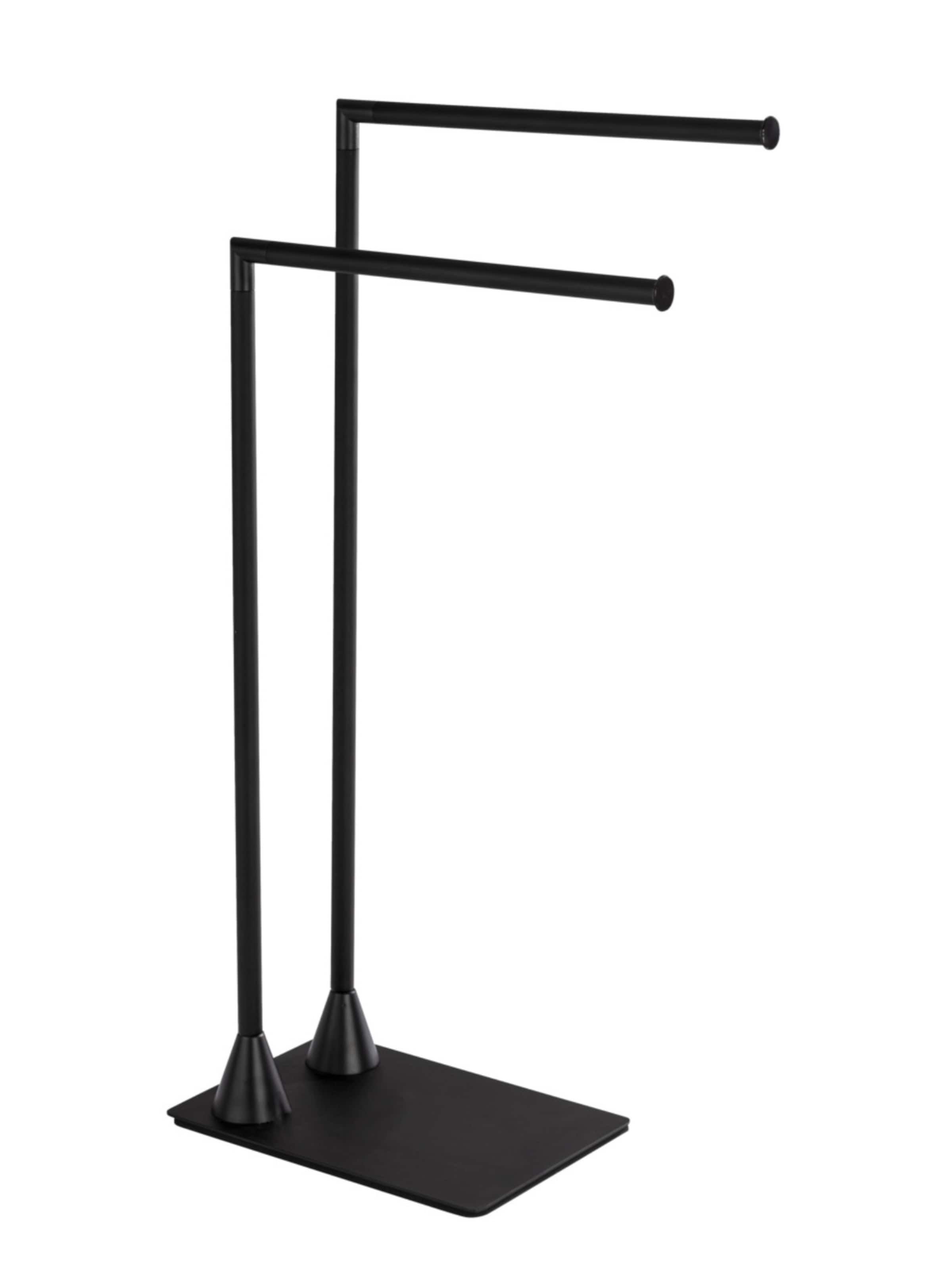 Wenko Bathroom Set in Black: front