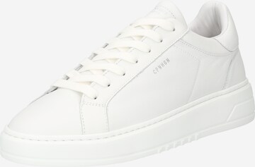 Sneaker bassa di Copenhagen in bianco: frontale