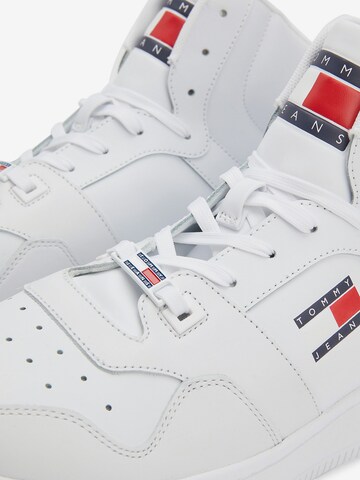 Tommy Jeans High-Top Sneakers in White