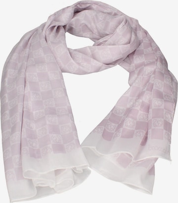 Sciarpa di Braccialini in lilla: frontale