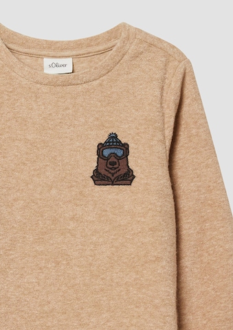 T-Shirt s.Oliver en marron