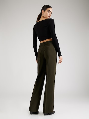 modström Loose fit Pleated Pants 'Gale' in Green