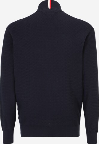 Tommy Hilfiger Big & Tall Knit Cardigan in Blue