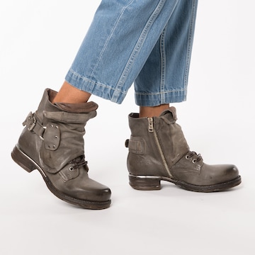 A.S.98 Boots 'Saintmetal' in Grey: front