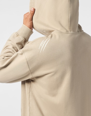 Plein Sport - Sudadera con cremallera en beige