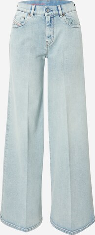 DIESEL Wide Leg Jeans '1978' i blå: forside