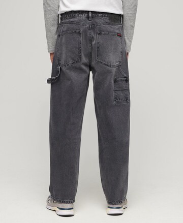 Superdry Loose fit Cargo Jeans in Black