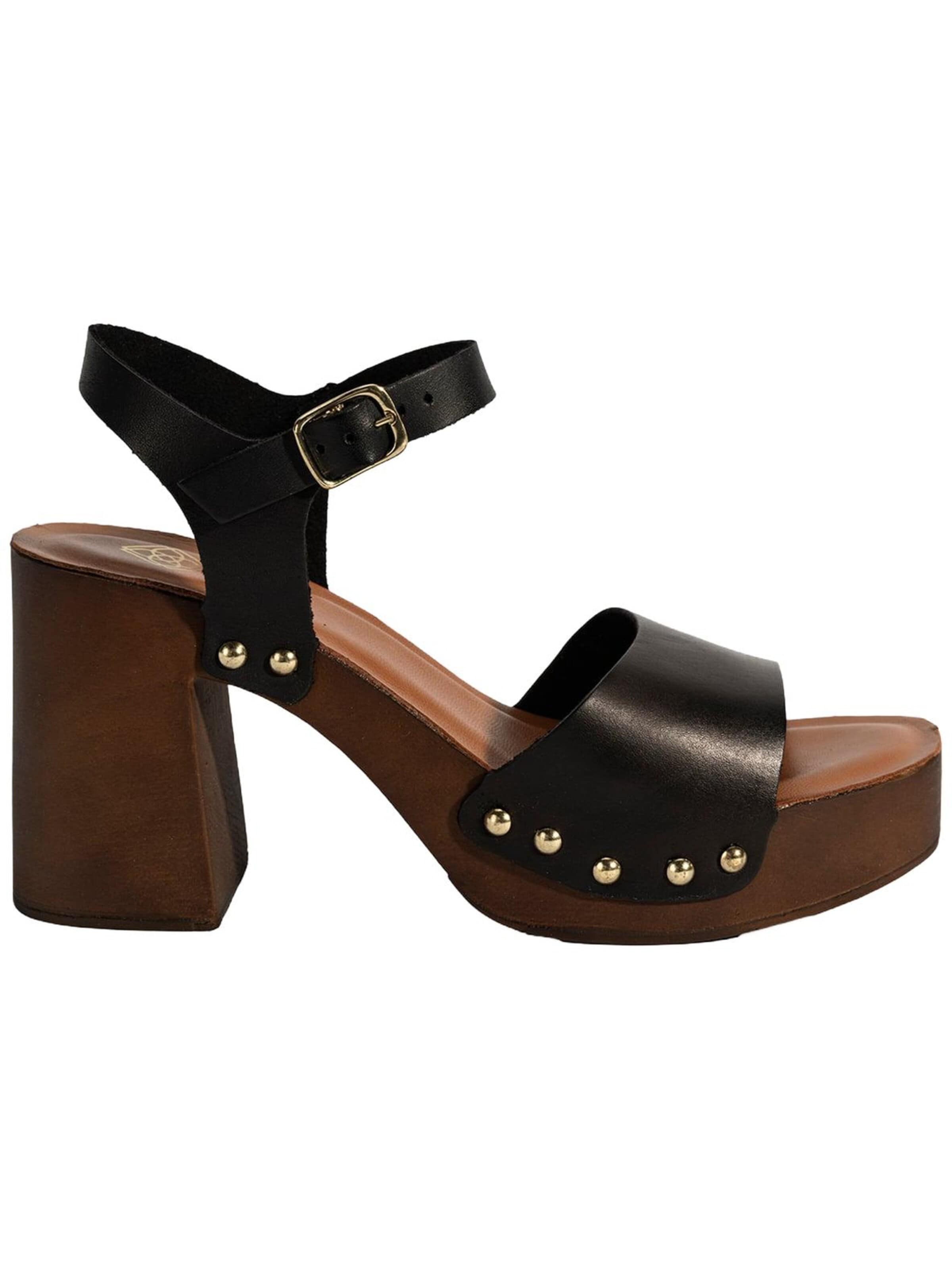 Desa Sandals 'Plateau-Sandalen' in Black
