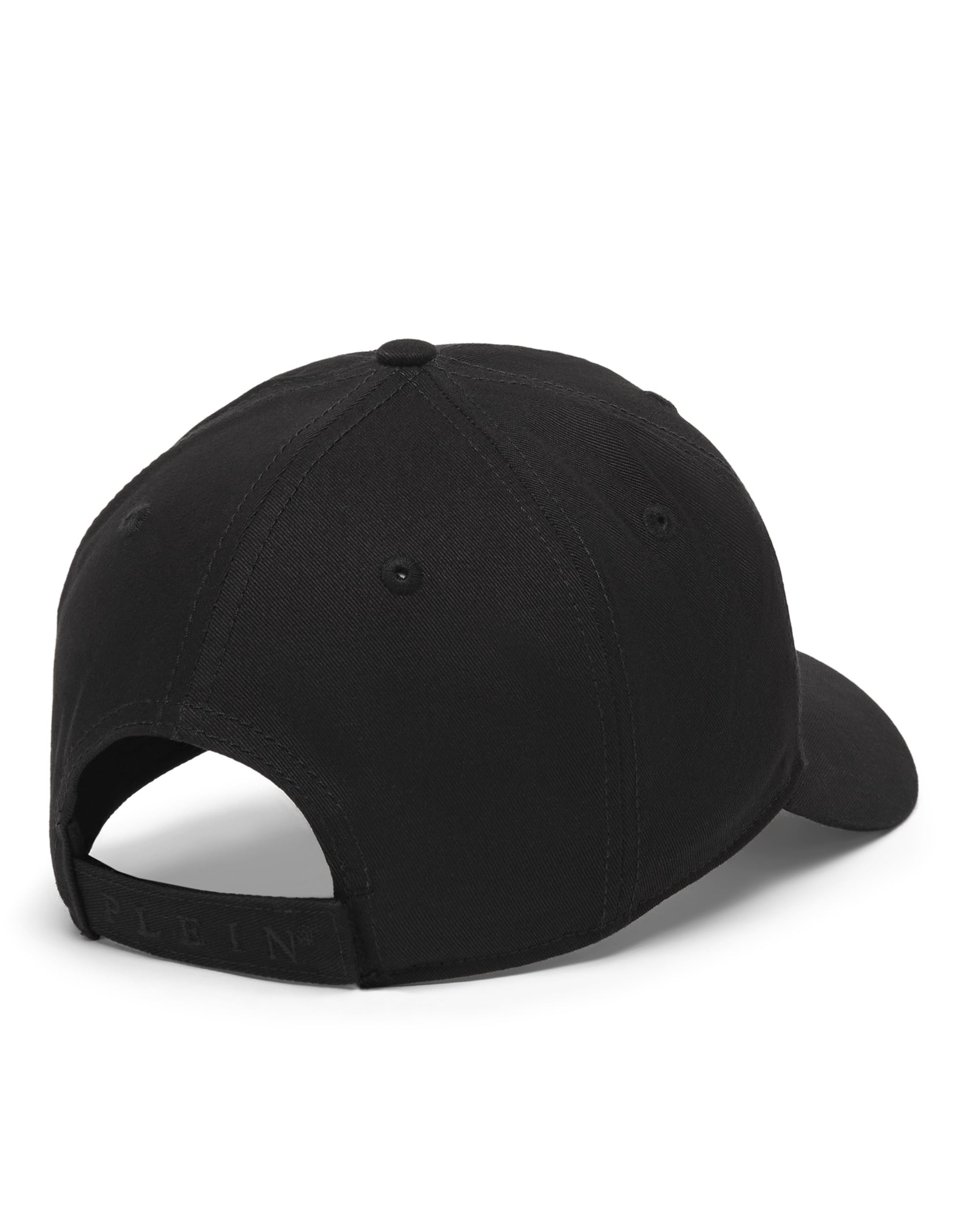 Philipp Plein Cap 'Skull&Bones' in Black