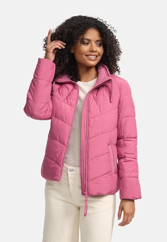 NAVAHOO Overgangsjakke 'Liebesfee 14' i pink: forside