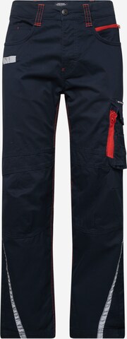 CAMP DAVID Regular Cargo Pants in Blue: front