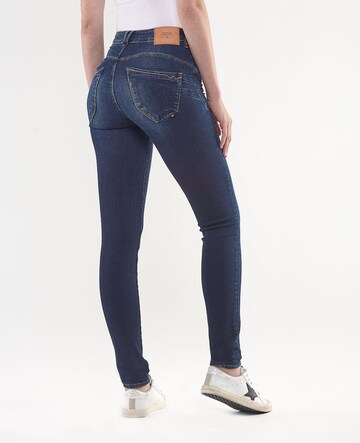 Le Temps Des Cerises Slimfit Jeans 'PULPHISL' in Blauw