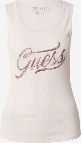 GUESS Top in Pink: front