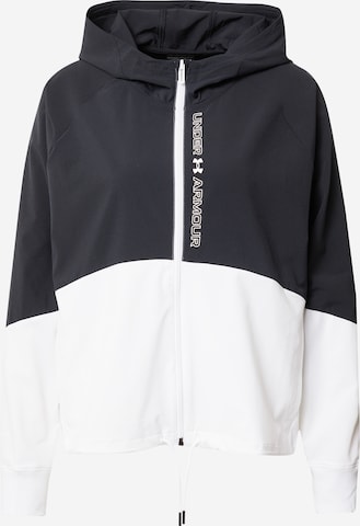 UNDER ARMOUR Sportjacke in Schwarz: predná strana