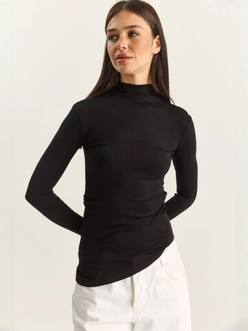 Camicia da donna di Bianco Lucci in nero