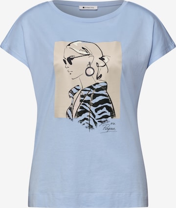 STREET ONE Shirt in Blue: front